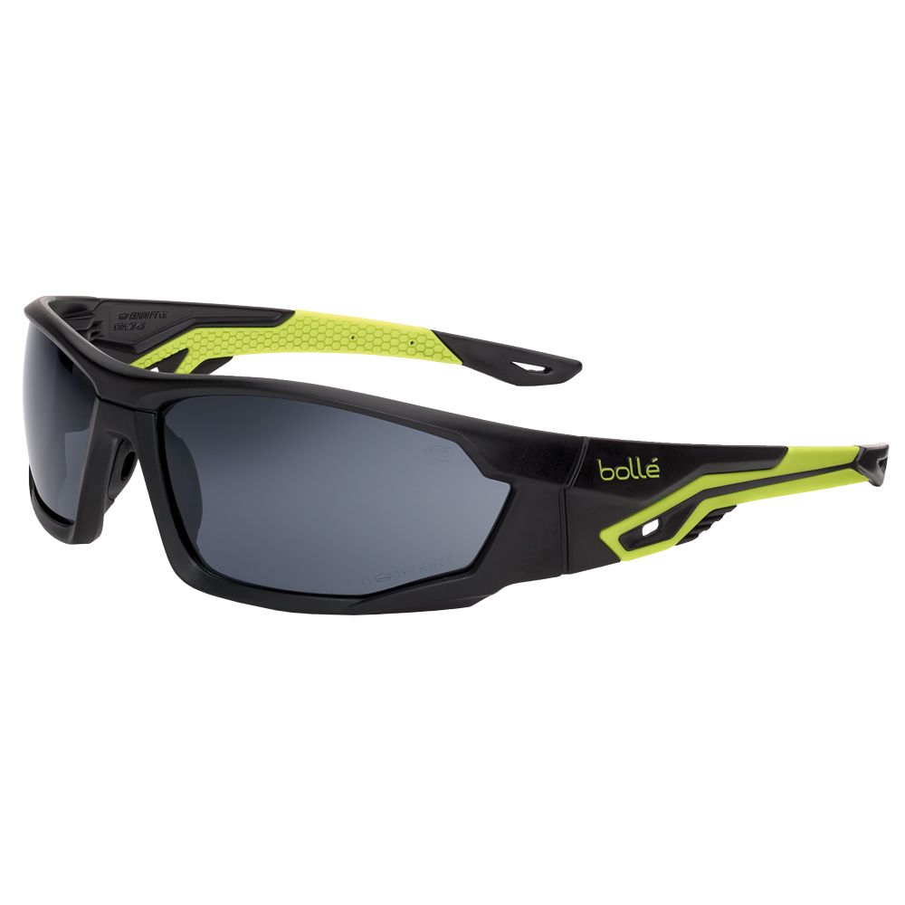 Bügelschutzbrille MERCURO rauchglas EN 166, 5-3,1 ASAF UV-Schutz