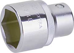 6-Kant-Stecknuss U235-3/4" 24mm Vanadium-USAG-Extra,geschmied.,verchromt