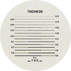 Messskala PEAK 3 zu PEAK Messlupe
