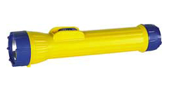 Krypton-Stablampe BRIGHT-STAR-3 für 3 Monozellen,Öl-u.Chemikalienfest