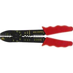 Handpreßzange PRESSFIX 51 für isolierte Kabelschuhe + Krallenverbinder 1,5-6mm²