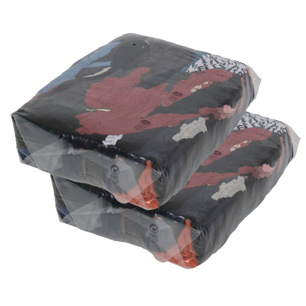 SPIRAL CleanWipes KLASSE 1 "BUNT" 10 gepresst 10 kg für Reinigungsarbeiten