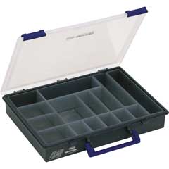 Kleinteilbox B15,15 Fächer 340x265x57mm variable Fachteilung