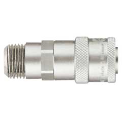 Sicherheits-Schnellkupplung 3/8" AG 2200l/Min.,rückstoßfrei beim Entkuppeln