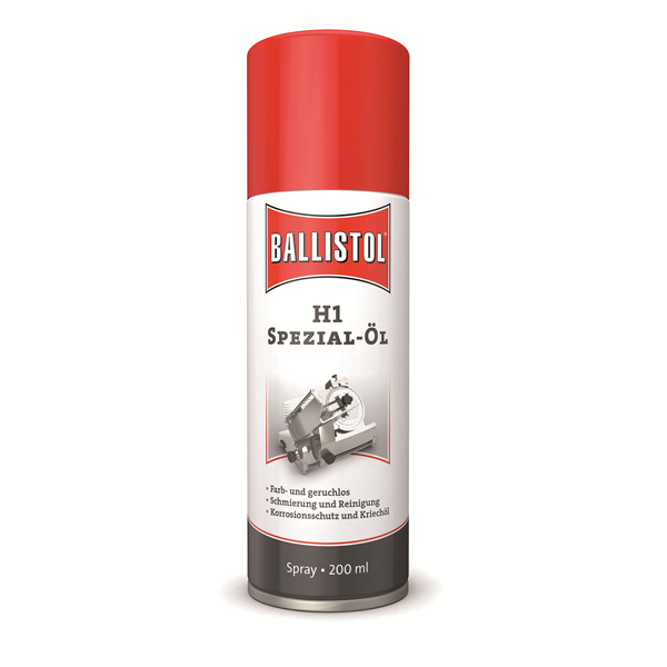 H1 Spezial-Öl BALLISTOL Spray 200 ml NSF-Registrated No. 143097