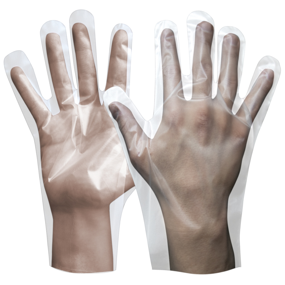 Einweghandschuh CPE Gr.M CE CAT I VPE= 100 Stück Box