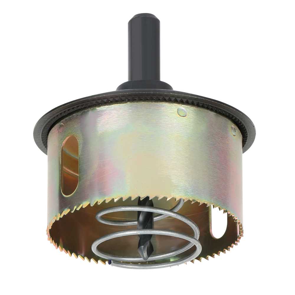 HSS-Hohlwandfräser,Randversenker 74mm mit Schaft+Zentrierbohrer+Auswurffeder