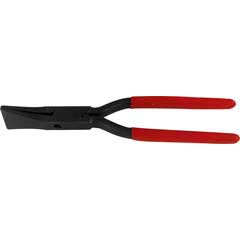 Falzzange gerade 80mm Maulbreite Länge 320mm,mit durchgestecktem Gewerbe