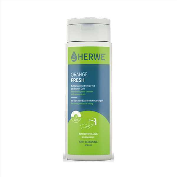 Hautreiniger ORANGE FRESH 250ml,bei starker Verschmutzung,mit Reibemittel