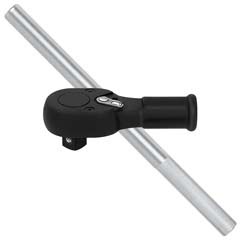 Stahl-Knarre 1" Chrom-Vanadium ergonomisch geformter Handgriff