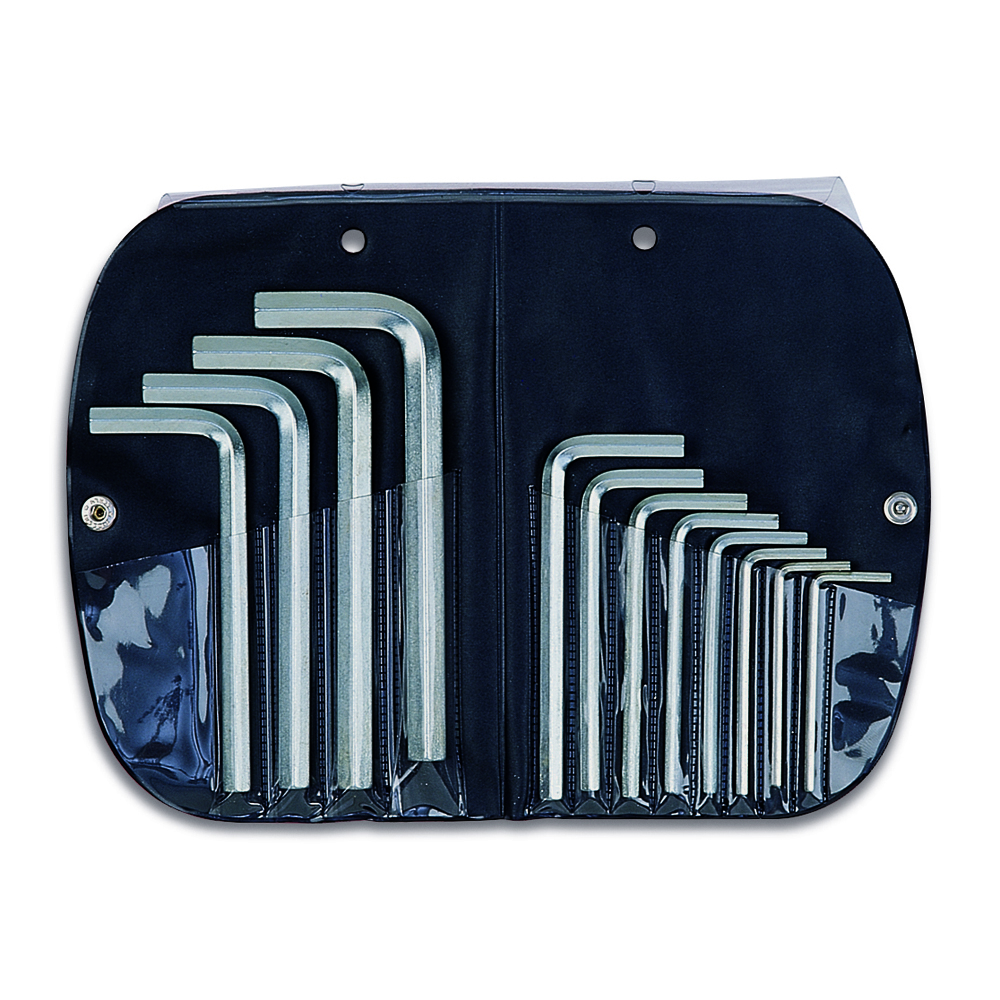 6-Kant-Stiftschlüssel-Satz U280/Sep/Zoll 12-teilig,Vanadium-USAG-Extra,in Tasche