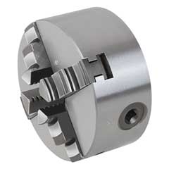 4Ba.-Planspiralfutter-Ø125mm DIN6350 Mat.: Guss, zyl. Zentrieraufnahme