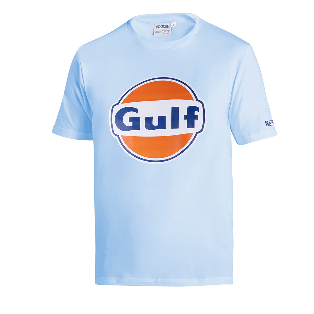 GULF T-SHIRT BRAND HELLBLAU L 95% Baumwolle, 5% Elasthan – 170 g/m²