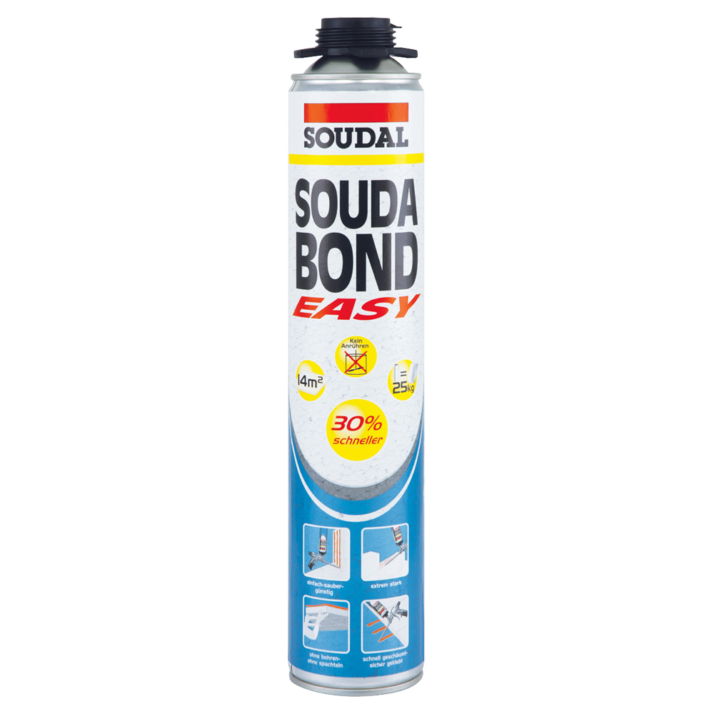 PU-Pistolenklebeschaum DURAVALVE 750ml Baustoffkl. B1,kleben v.EPS,XPS,Gasbeton