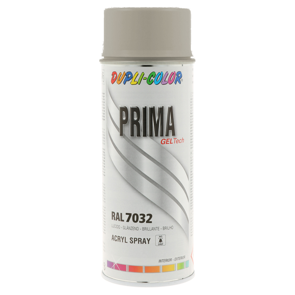 Lackspray glänzend kieselgrau 400ml RAL 7032 schnelltrocknend,abriebfest