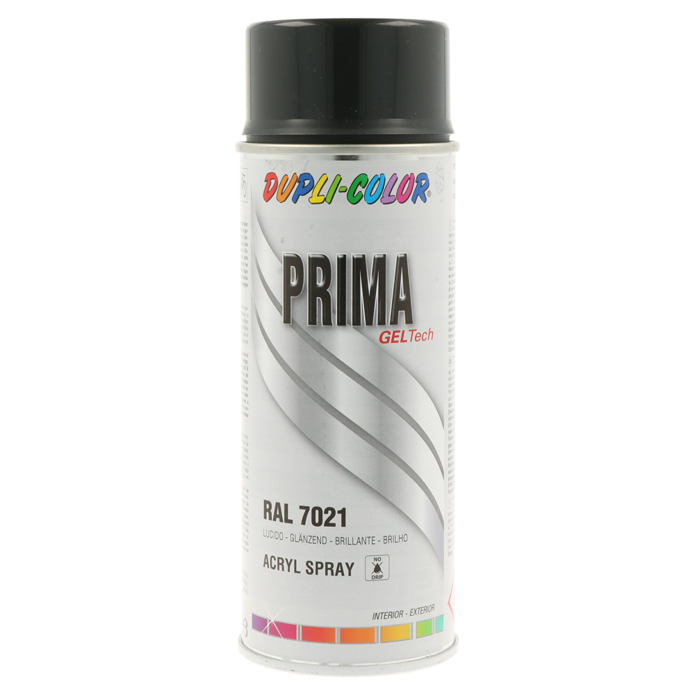 Lackspray glänzend schwarzgrau 400ml RAL 7021 schnelltrocknend,abriebfest