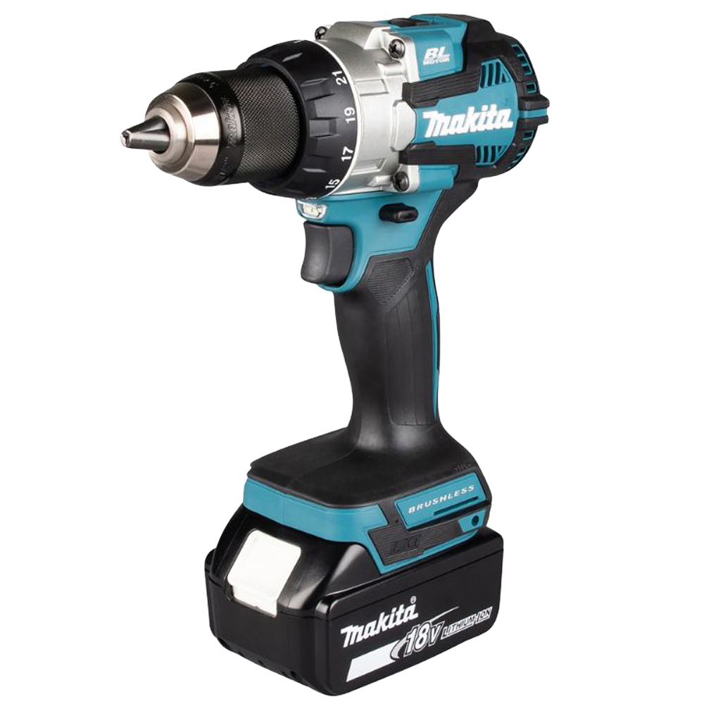 Akku-Bohrschrauber MAKITA DDF489RTJ 18V 2x5Ah Akku,Koffer und Ladegerät