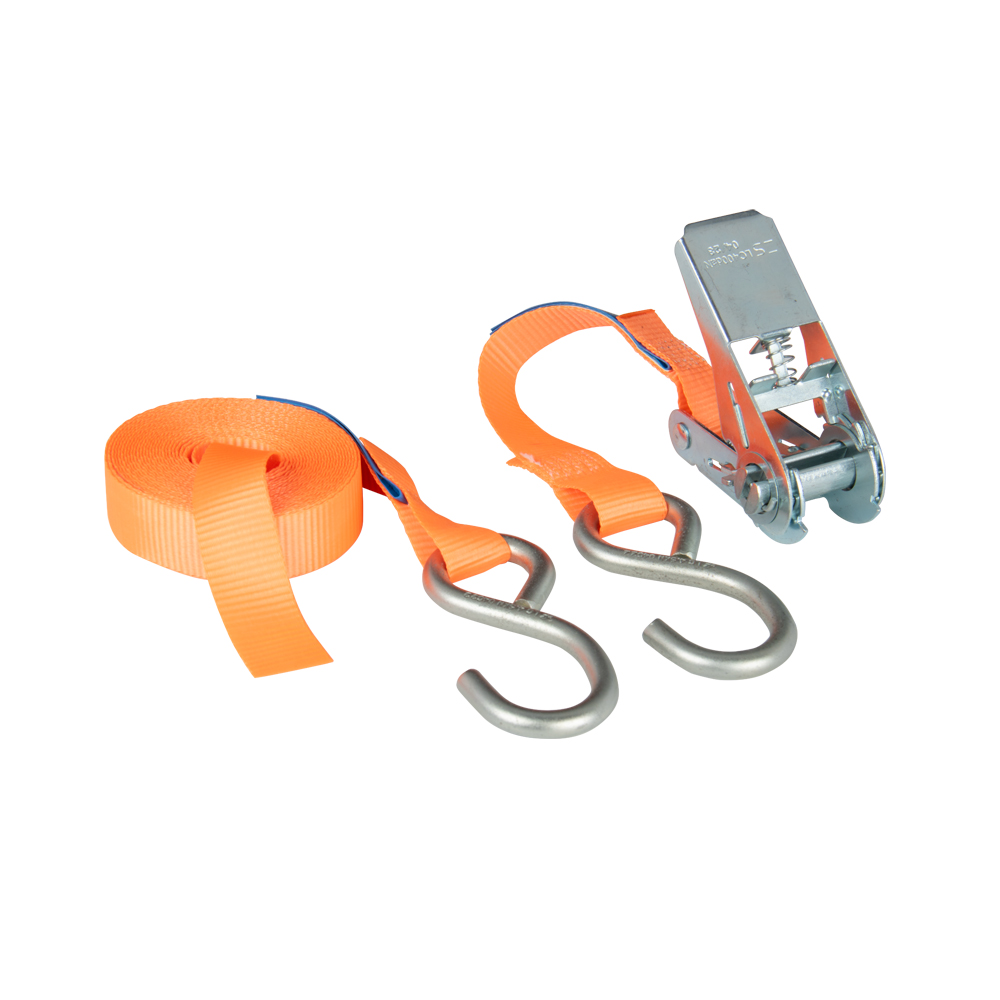 Zurrgurt 5m zweiteilig,mit S-Haken LC 400/800daN,STF140daN gem.EN12195-2