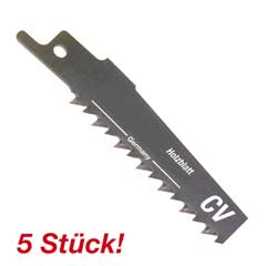 5 Stück Stichsägeblatt 150/ZT 4,2mm für Reciprosägen