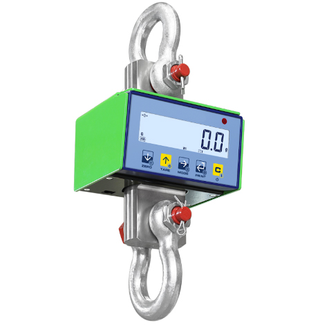 Digital LCD-Kranwaage 600/1500/3000kg Skalierung 0,2/0,5/1,0kg (-10 bis +40°C)