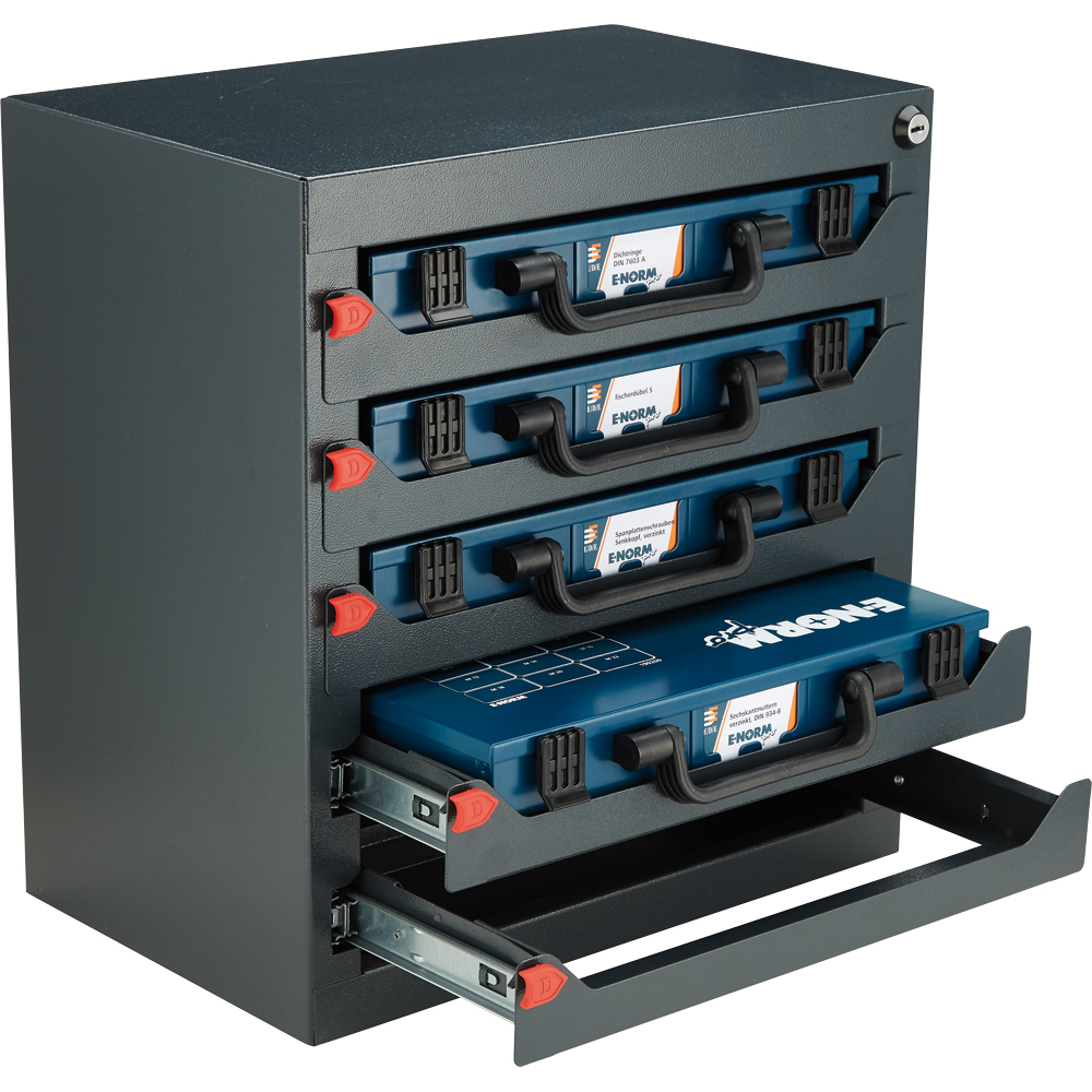 SPIRAL Sortimentkoffer-Turm für 5 SPIRAL Sortimentkoffer