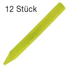 12 Stück Ölsignierkreide gelb farbkräftig,lichtecht