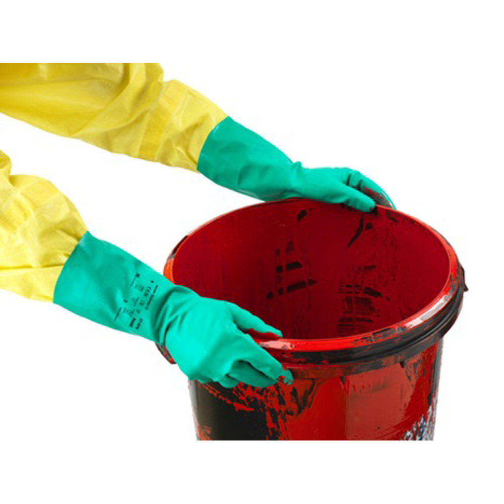 Chemikalienschutzhandschuh 37-676 Gr.8 Ansell EN 388 4.1.0.1.X. Cat.III, EN 374