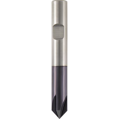 TiALN-HM-Entgratfräser 90°,4mm Ø,zum Entgraten und Anfasen auf Drehmaschinen