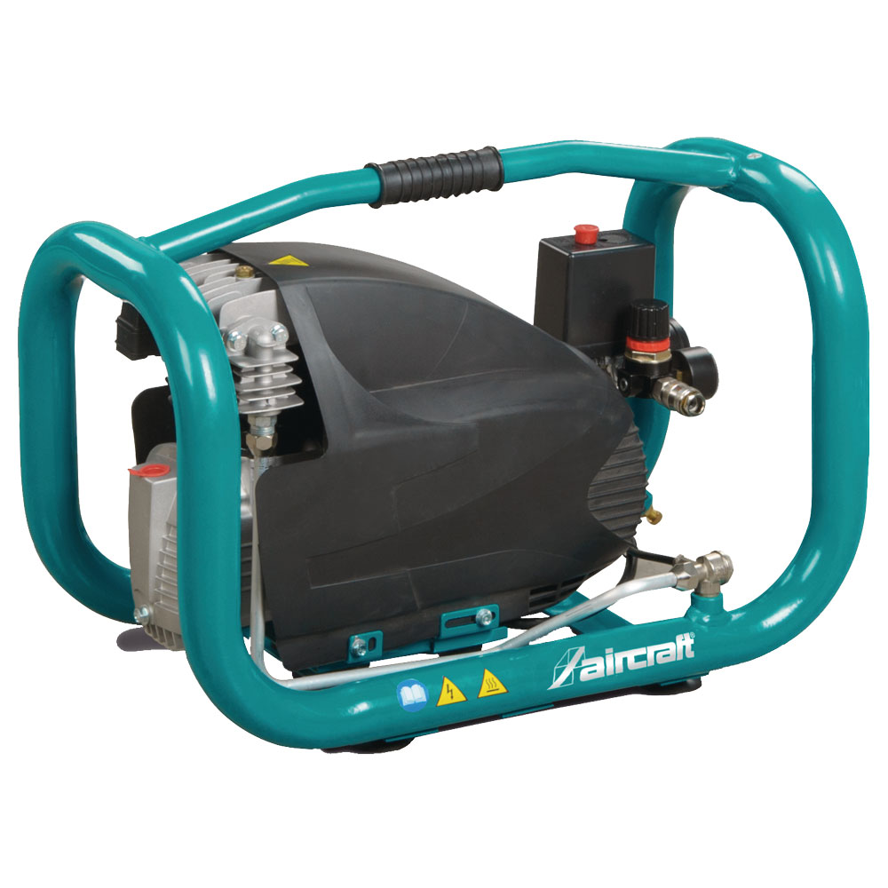 Kompressor 1,5kW/10bar/2,4l Kessel 230V tragbar