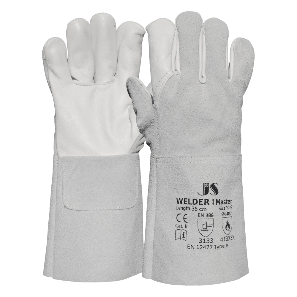 Schweißerhandschuh WELDER, 35cm, Gr.10,5 EN 388 3.1.3.3. Cat.II EN 407 4.1.3.X.3X