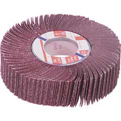 Lamellenscheibe Ø250x25x69mm K120 ohne Spanndeckel