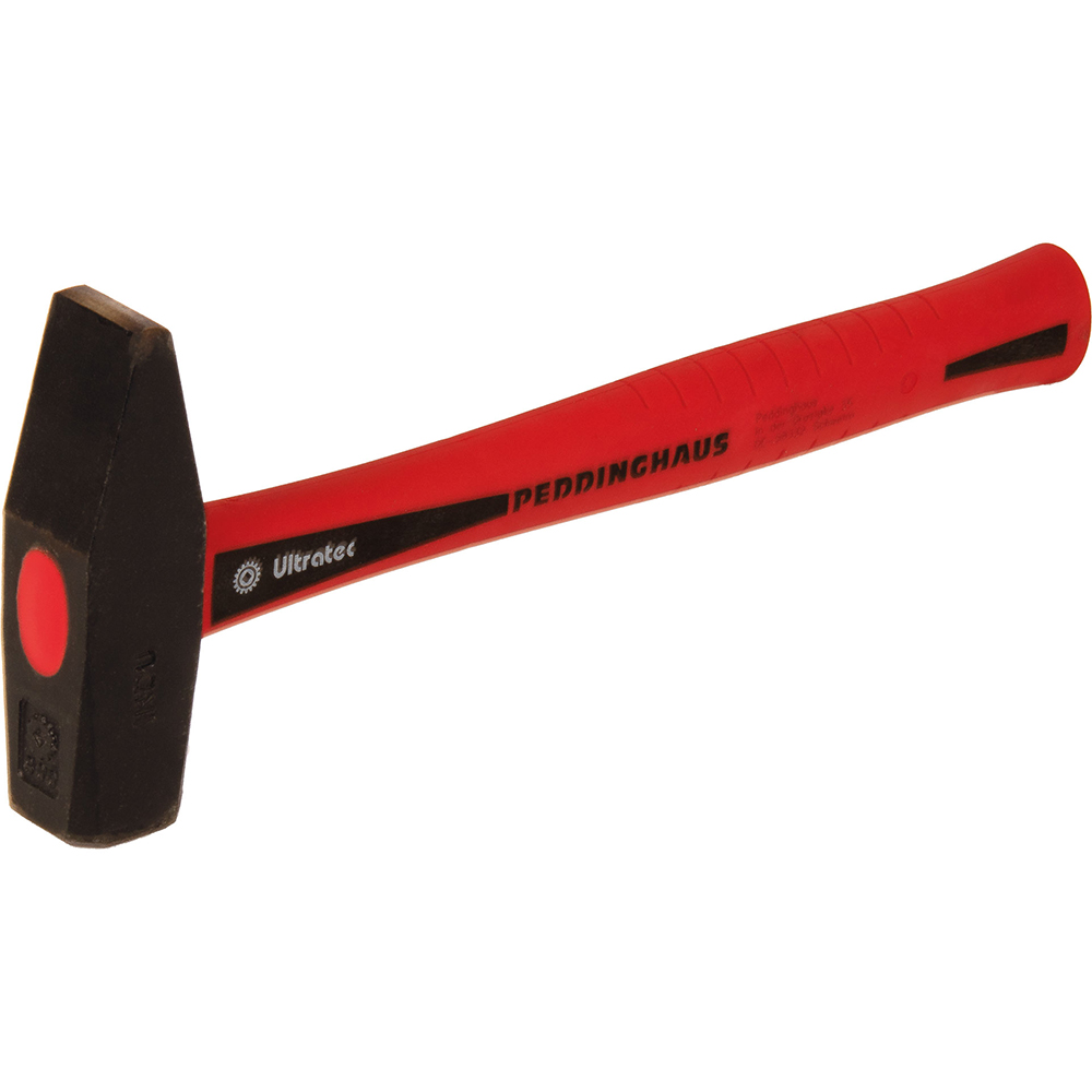 Hammer SUPER 800g,Kunststoffstiel verschleißfester Chrom-Vanadium-Stahl