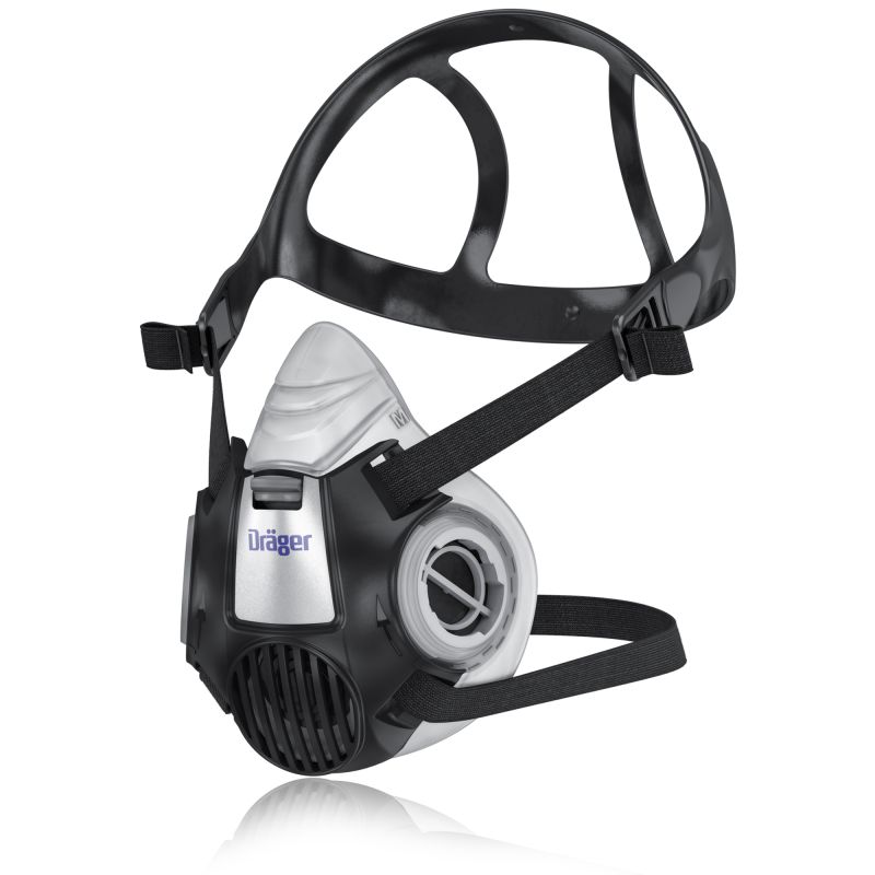 Dräger Halbmaske X-plore 3300 ohne Filter, Bajonetteanschluß