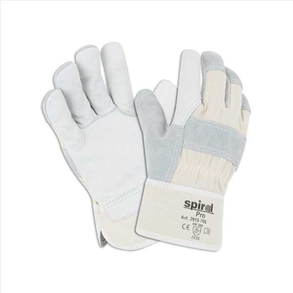 Lederhandschuh SPIRAL PRO Gr. 8 EN 388 2.1.4.2.X CE Cat.II