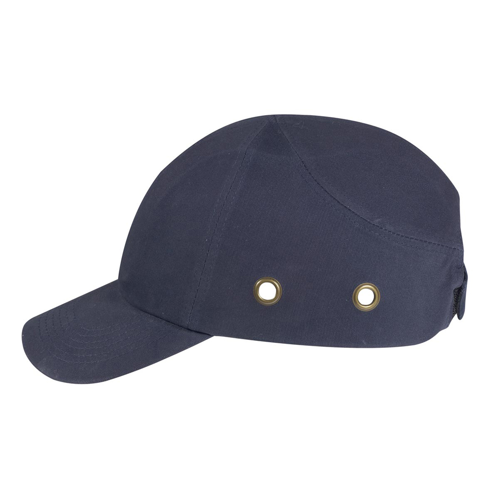 Anstoßkappe "RUNNER" schwarz EN812 ABS-Schale, Lüftungsöffnungen