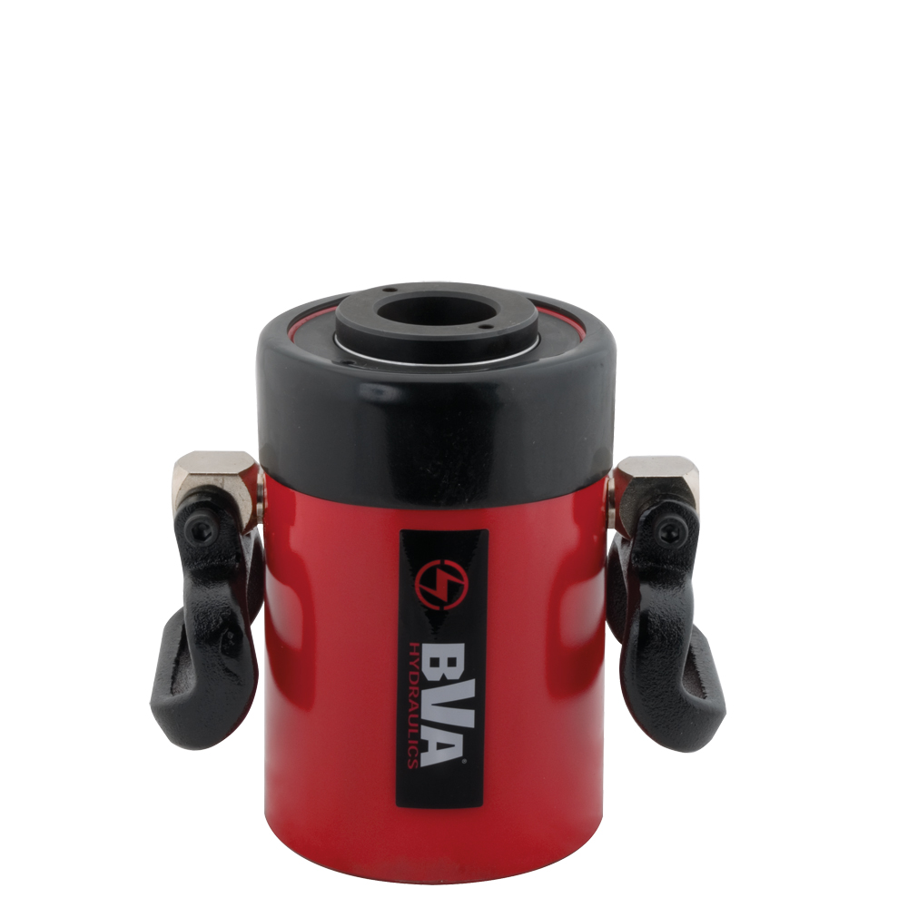 Hohlkolben Zylinder 60t/76mm Hub einfachwirkend,Innengewinde,mit Kupplung