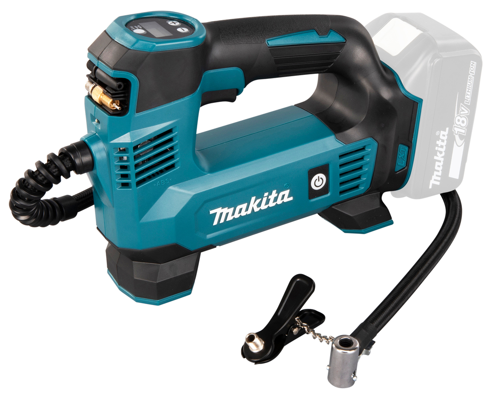 Akku-Kompressor MAKITA DMP180Z 18V max. 8,3bar,Arbeitslicht und Adapter