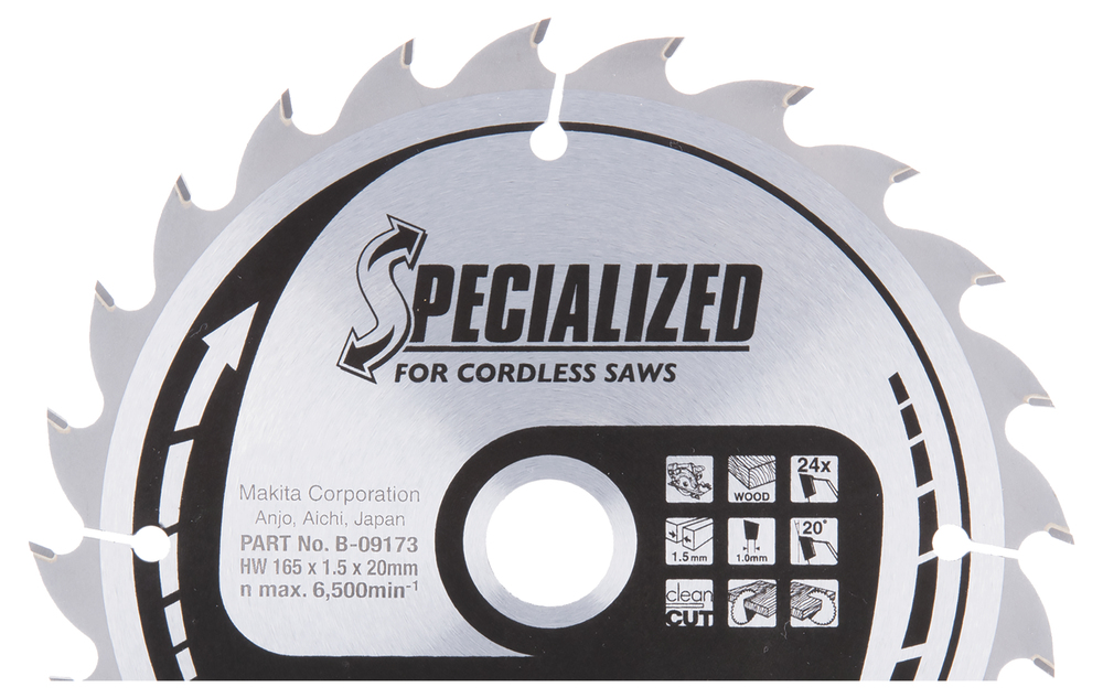 HM-SÄGEBLATT  165X20  24 Z. B-32910