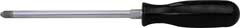 Pozi-Schraubenzieher CLASSIC 1x80 mattchrom,4-Kant-Heft,Spitze zäh