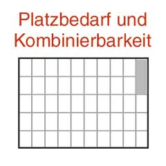Einsatzkästchen A9-2 110x40x45mm per Stück,zu Carry Lite 55