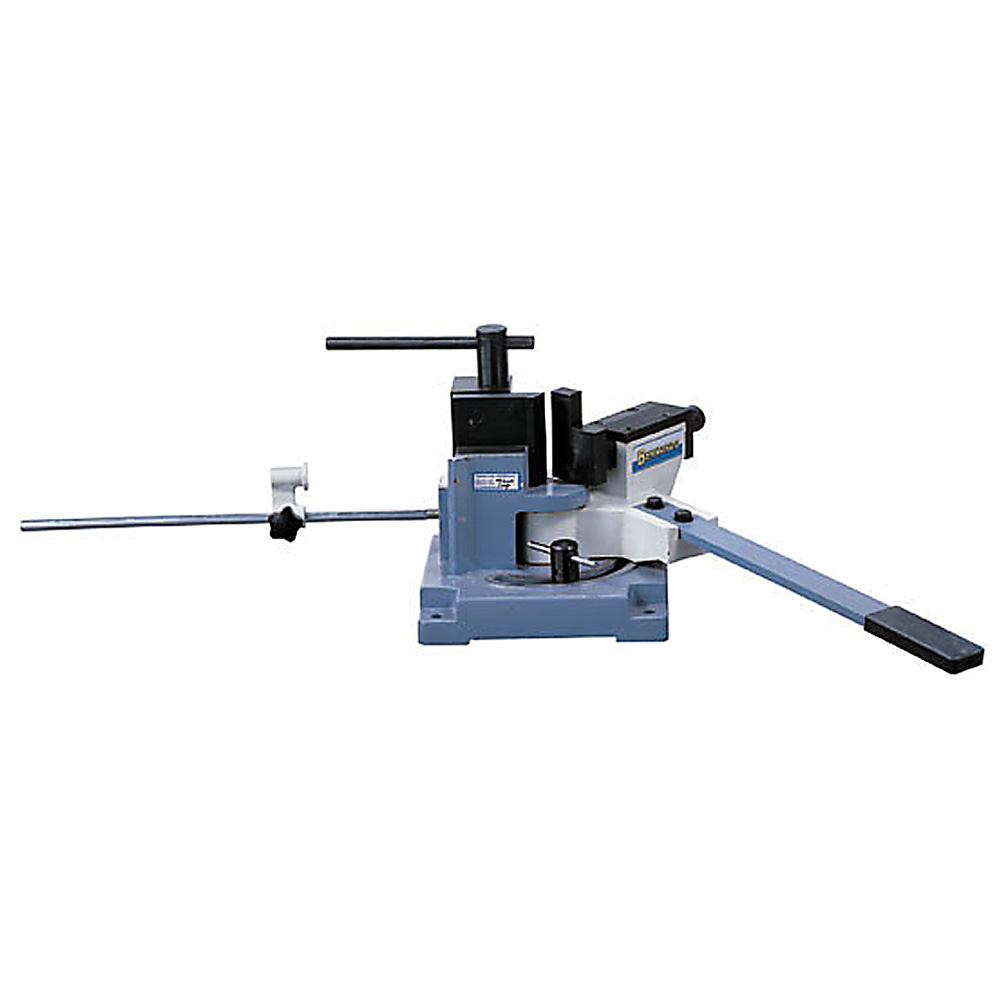 Exzenter-Bieger 100x7mm GOLIATH,mit angebautem Winkel- und Längenanschlag