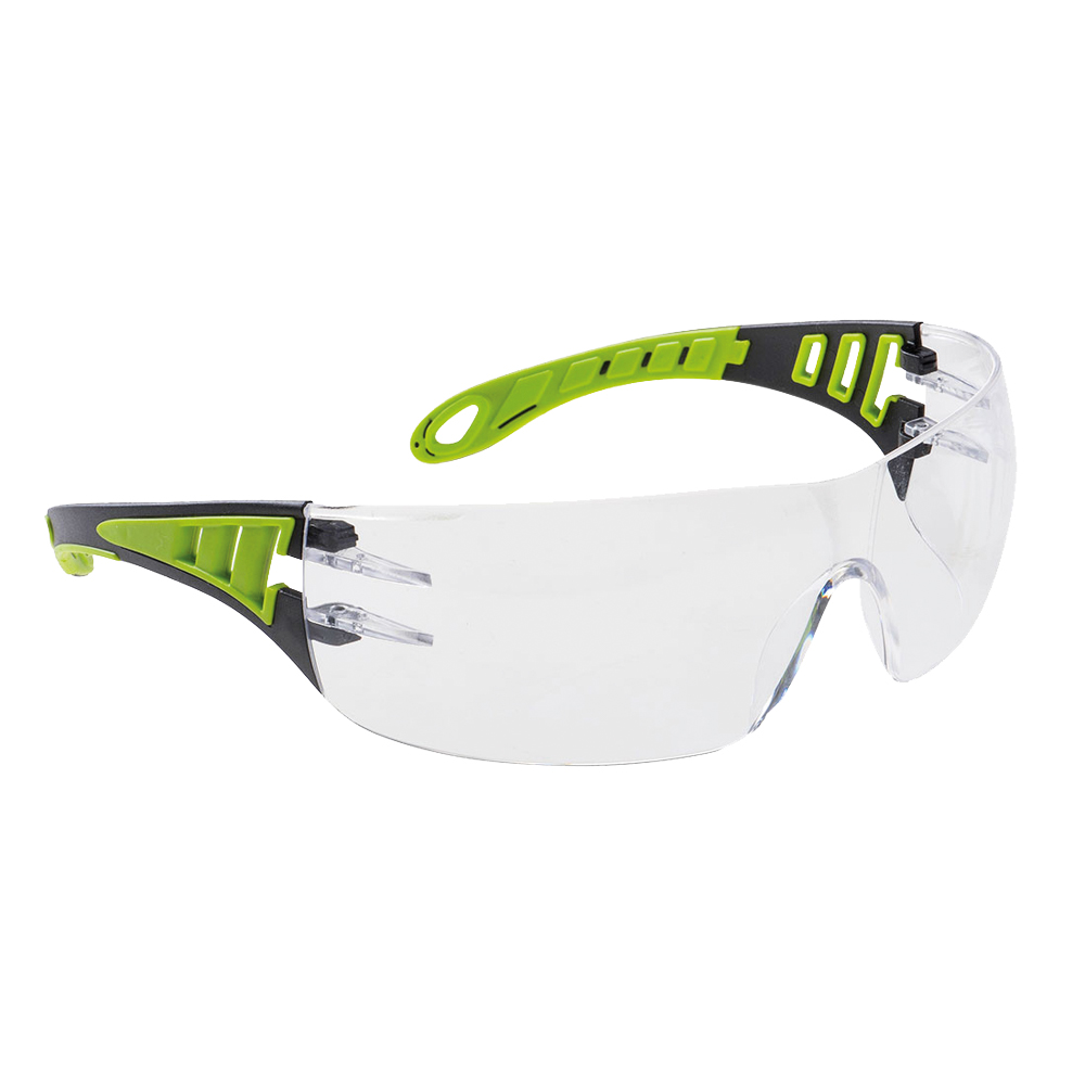 Bügelschutzbrille Tech-Look klar EN 166, 2C-1,2 1 FT UV-Schutz