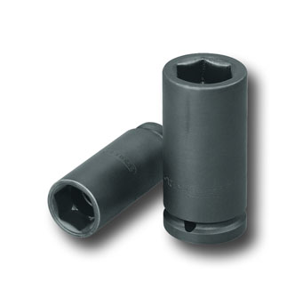 Kraftschraubereinsatz 1/2" lang 6-kant 18 mm, K 19 L 18