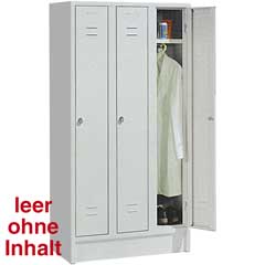Garderobeschrank 3-teilig,900x500x1800mm