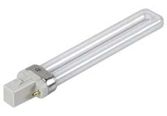 Ersatz-Energiesparröhre 230V/9W,für POLY-LUX18+POLY-LUX36-Leuchten