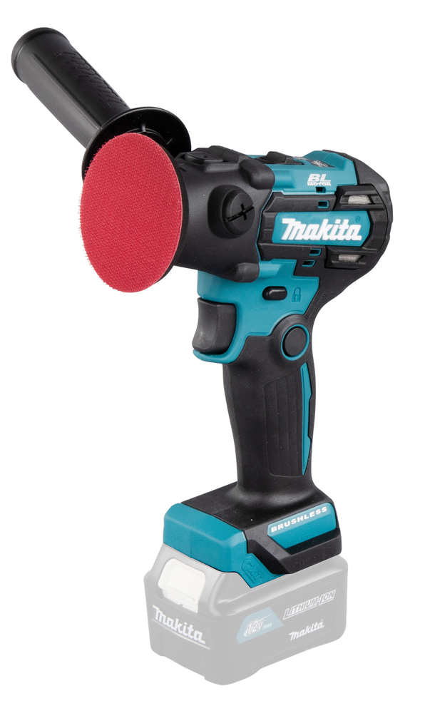 Akku-Polierschleifer MAKITA PV301DZ 12V Ø80mm,1,6kg ohne Akku,Koffer u.Ladegerät