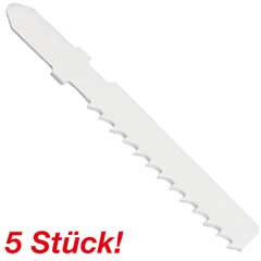 5 Stück Stichsägeblatt U3118F,100mm ZT 3 für Buntmetall,Alu,Kunststoff