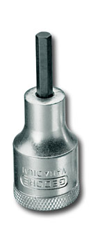Schraubendrehereinsatz 1/2" Innen-6-kant 6 mm, IN 19 6