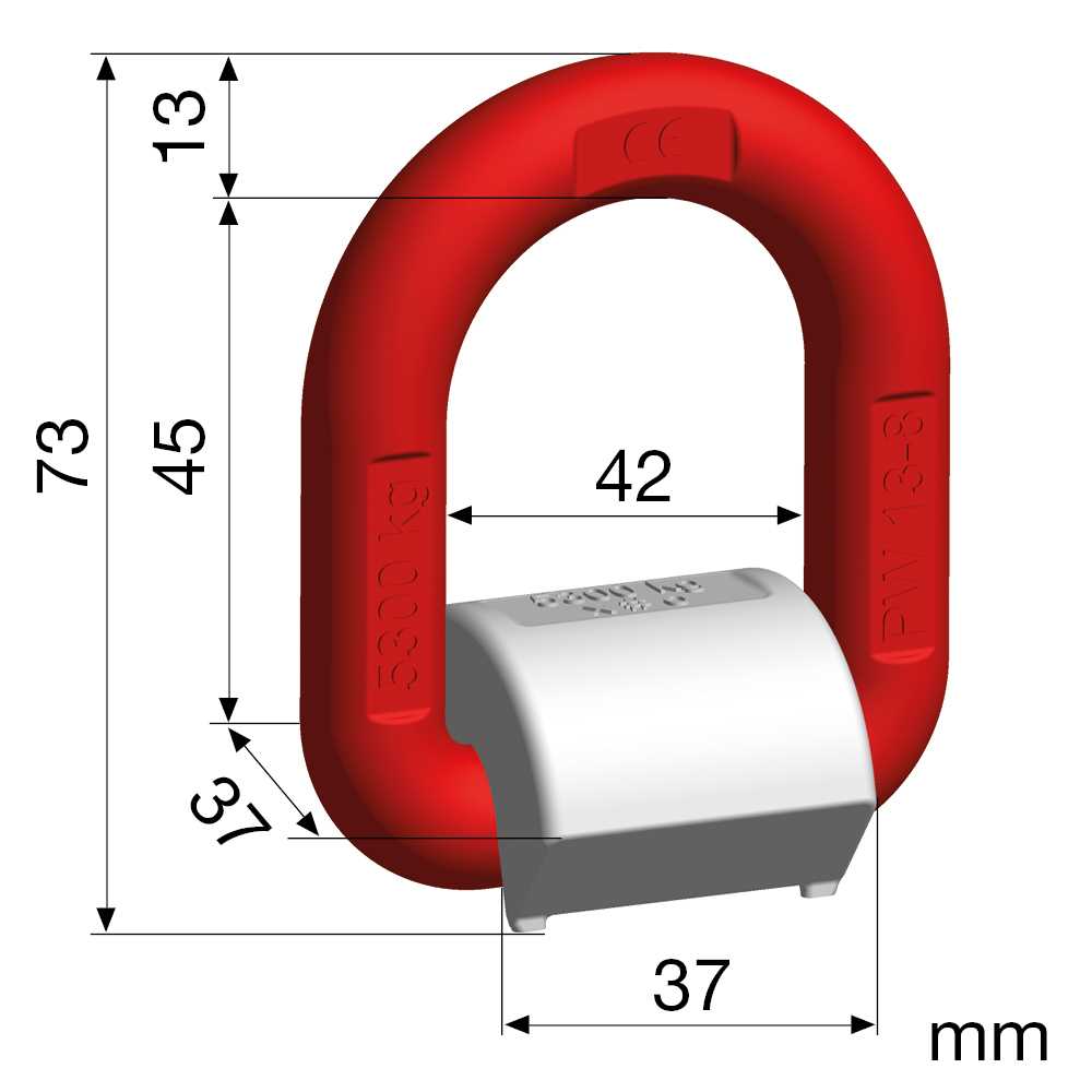 Anschweißöse Nicralloy PLE 8 WLL 2.000kg