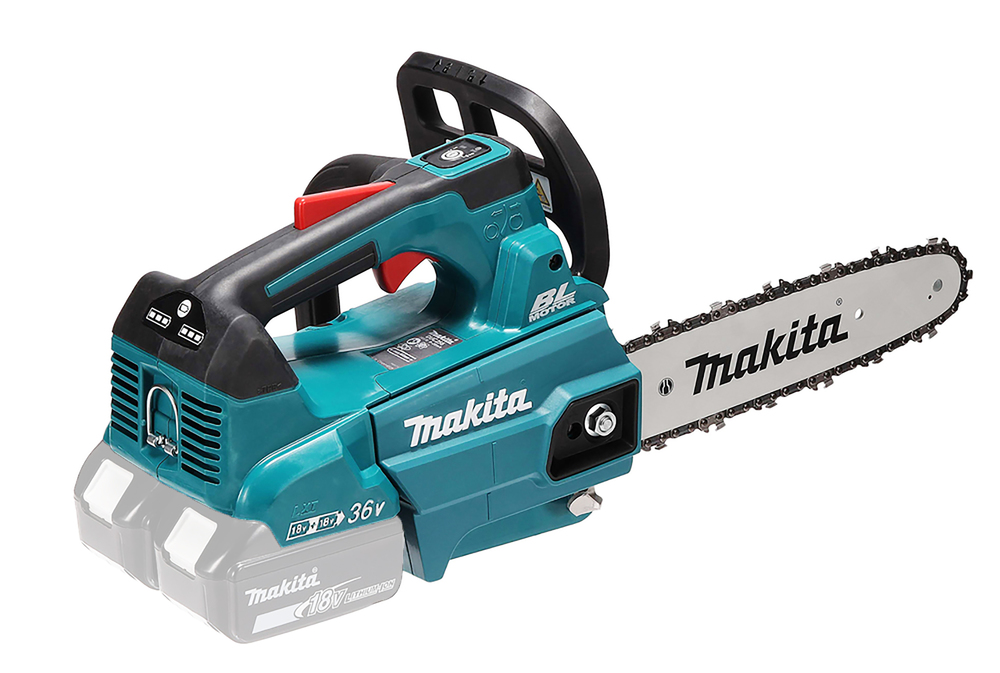 Akku-Kettensäge DUC256Z MAKITA 2x18V Schwert 24cm, ohne Akku, ohne Ladegerät